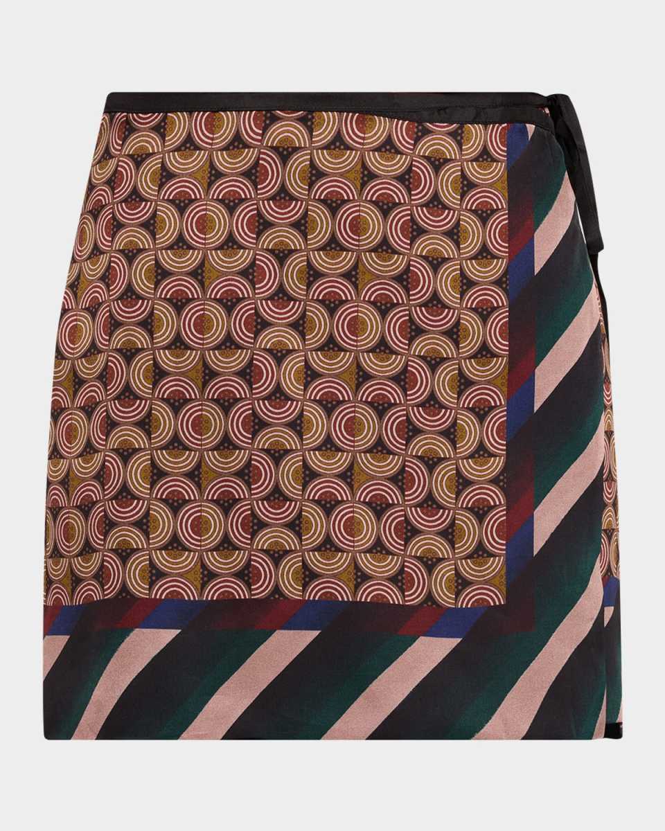 Gabrinas Mini Wrap Skirt